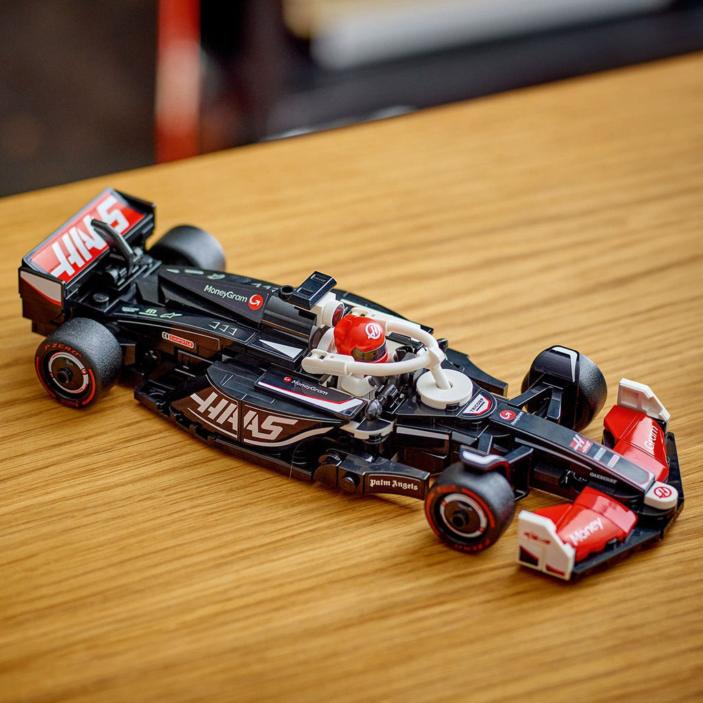 LEGO® Speed Champions MoneyGram Haas F1® Team VF-24 Race Car - Mô Hình Xe Đua F1 Đồ Chơi Lắp Ráp Chính Hãng LEGO 77250 - Hình ảnh bổ sung 6