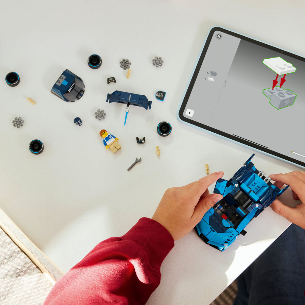 LEGO® Speed Champions Bugatti Vision Gran Turismo Hyper Sports Car Mô hình Xe Siêu Thể Thao LEGO 77253 - Hình ảnh bổ sung 5