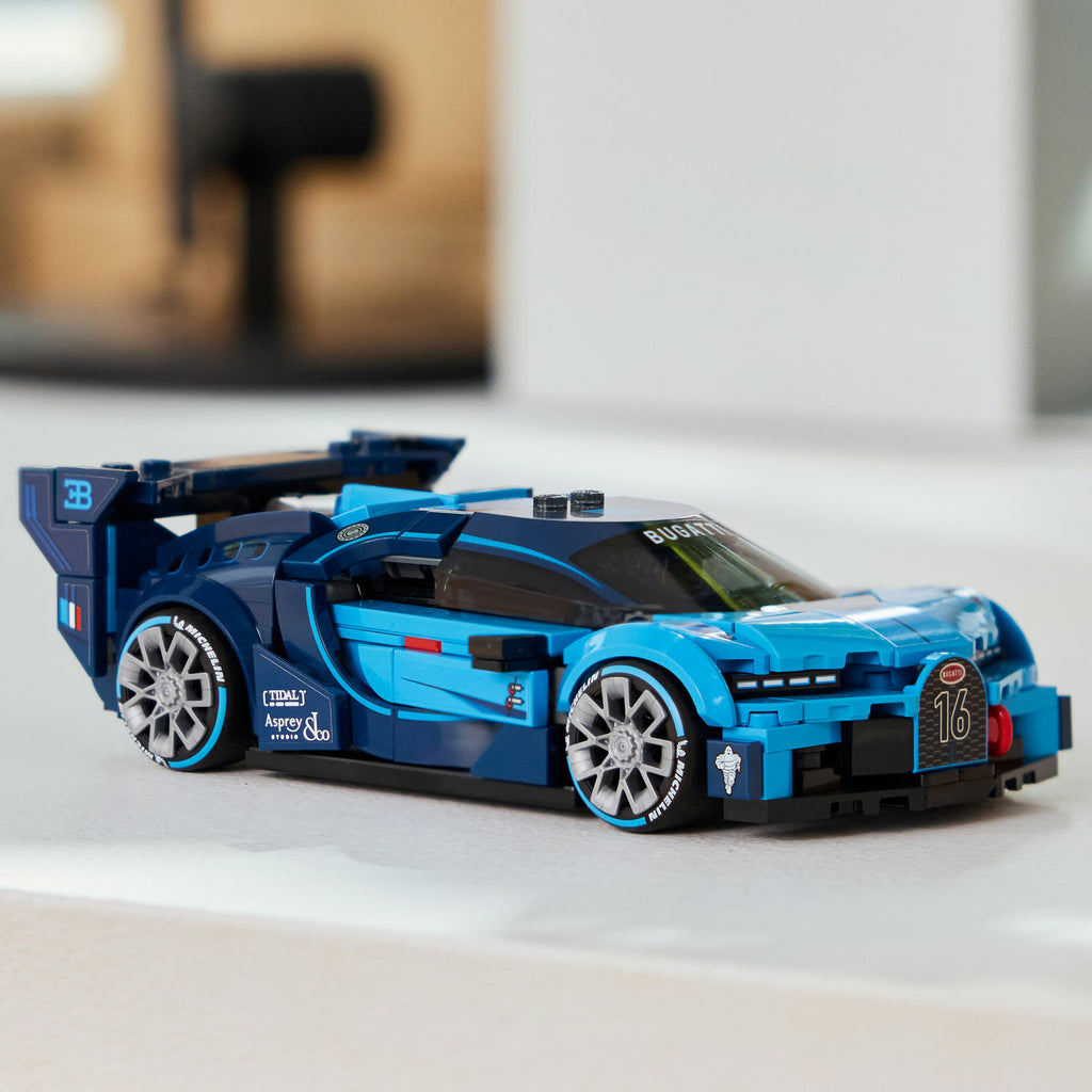 LEGO® Speed Champions Bugatti Vision Gran Turismo Hyper Sports Car Mô hình Xe Siêu Thể Thao LEGO 77253 - Hình ảnh bổ sung 4