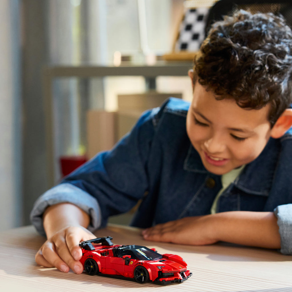 LEGO® Speed Champions Ferrari SF90 XX Stradale Sports Car - Đồ Chơi Lắp Ráp Xe Đua Siêu Xe Ferrari - Hình ảnh bổ sung 5