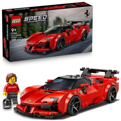LEGO® Speed Champions Ferrari SF90 XX Stradale Sports Car - Đồ Chơi Lắp Ráp Xe Đua Siêu Xe Ferrari - Hình ảnh bổ sung 6