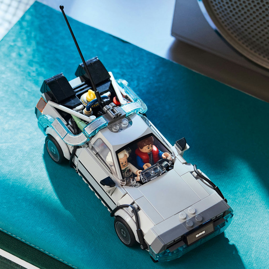 LEGO® Speed Champions Time Machine from Back to the Future - Mô hình Xe Cỗ máy thời gian DeLorean - LEGO 77256 - Hình ảnh bổ sung 4
