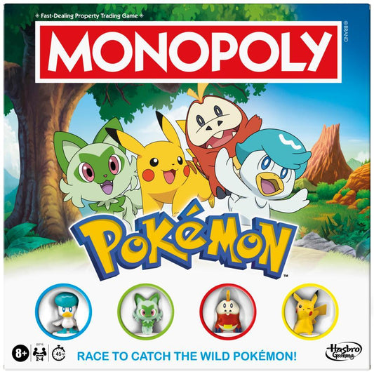 Board Game Cờ Tỷ Phú Monopoly: Phiên Bản Pokémon (G0716) - Thế Hệ Mới