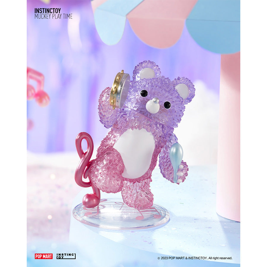 POP MART Instinctoy Muckey Play Time - Mô hình Blind Box Art Toy - POP MART