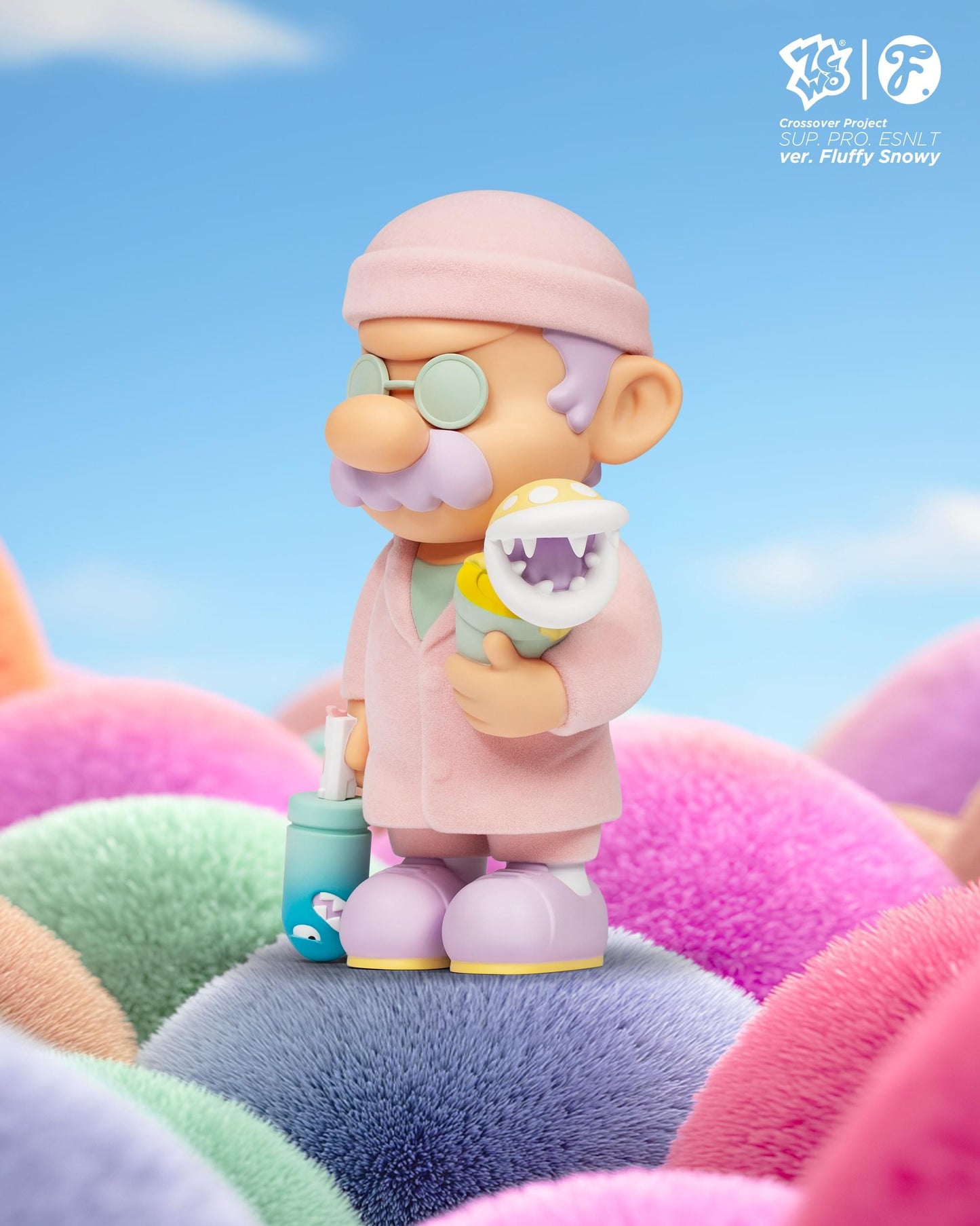 SUP. PRO. ESNTL // FLUFFY SNOWY - Mô hình Art Toy Figure Giới Hạn - Fools Paradise - Hình ảnh bổ sung 4