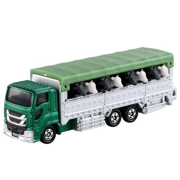 Long Tomica No. 139 Cattle Transporter - Xe Tải Chở Gia Súc Takara Tomy - Hình ảnh sản phẩm