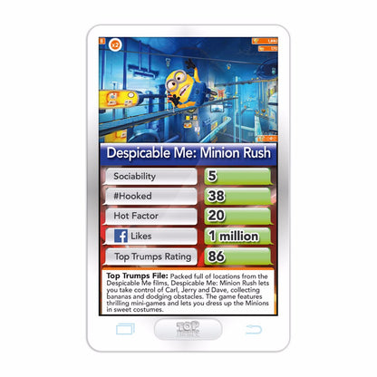 Hottest Top 30 Apps Top Trumps Card Game - Trò chơi thẻ bài so sánh ứng dụng - Winning Moves - Góc nhìn khác 3