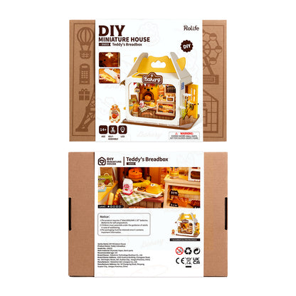 Rolife Food Box Shop - Mô hình nhà búp bê tí hon DIY - Rolife