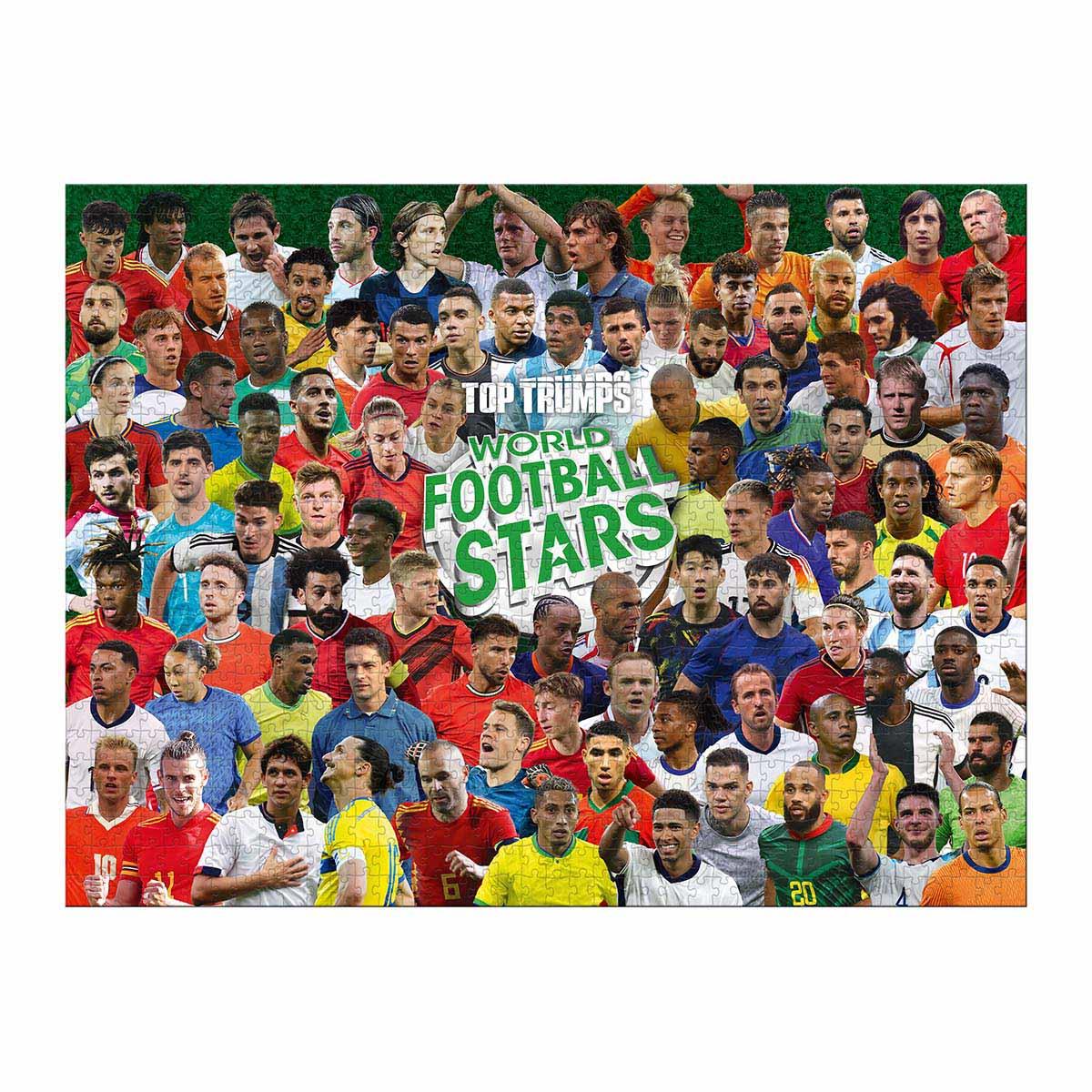 World Football Stars 1000 Piece Jigsaw Puzzle (New) - Bộ Xếp Hình 1000 Mảnh Bóng Đá - Winning Moves - Hình ảnh chi tiết 2