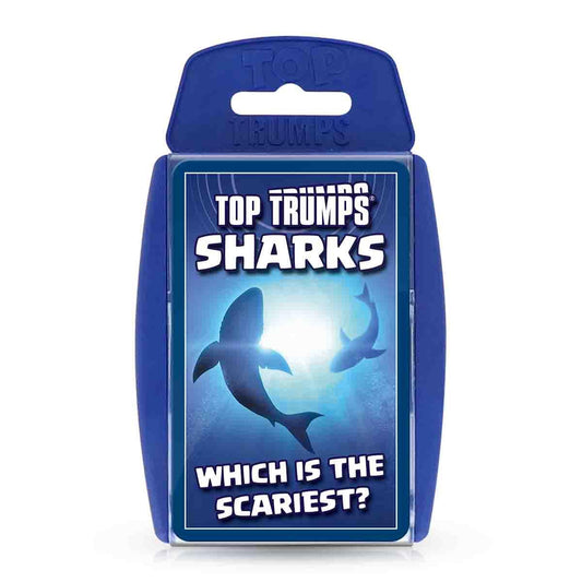 Sharks Top Trumps Card Game - Trò Chơi Thẻ Bài Cá Mập Giáo Dục - Winning Moves - Hình ảnh sản phẩm