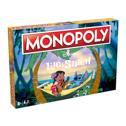 Lilo & Stitch Monopoly Board Game - Cờ Tỷ Phú Disney - Winning Moves UK