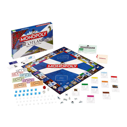 Scotland Monopoly Board Game - Cờ Tỷ Phú Khám Phá Di Sản Scotland - Winning Moves - Hình ảnh chi tiết 2