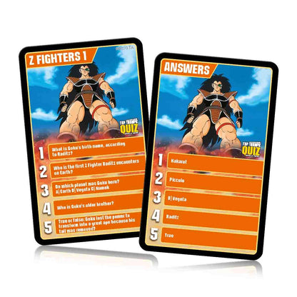 Dragon Ball Z Top Trumps Quiz Card Game - Trò Chơi Thẻ Bài Đố Vui Anime - Winning Moves - Hình ảnh chi tiết 2