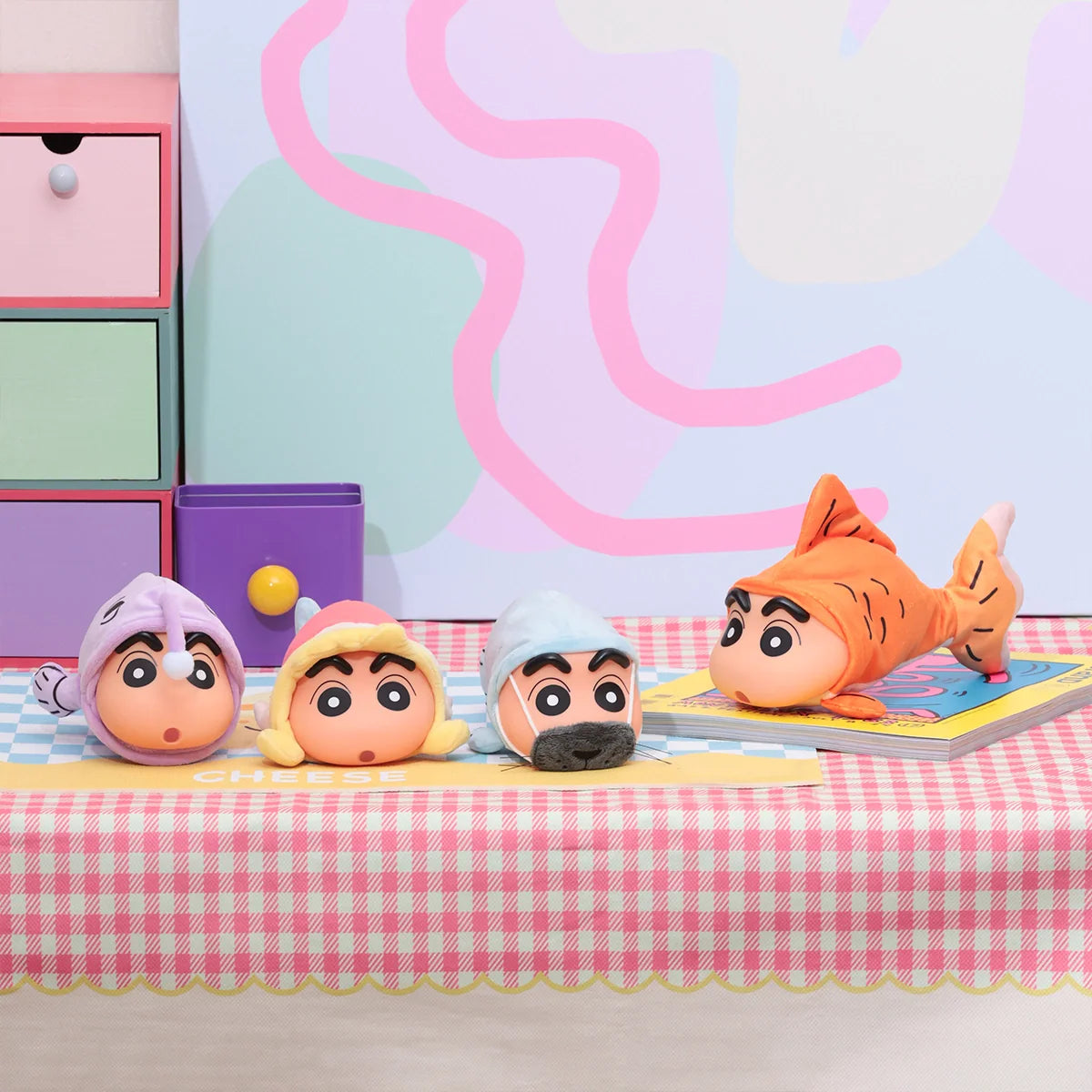 CRAYON SHINCHAN FLOPPY FISH