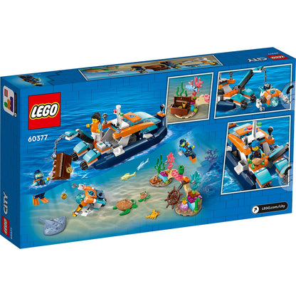 LEGO® City Explorer Diving Boat - Đồ Chơi Lắp Ráp Tàu Thuyền Lặn Thám Hiểm - LEGO 60377 LEGO - ảnh 2 - LEGO City