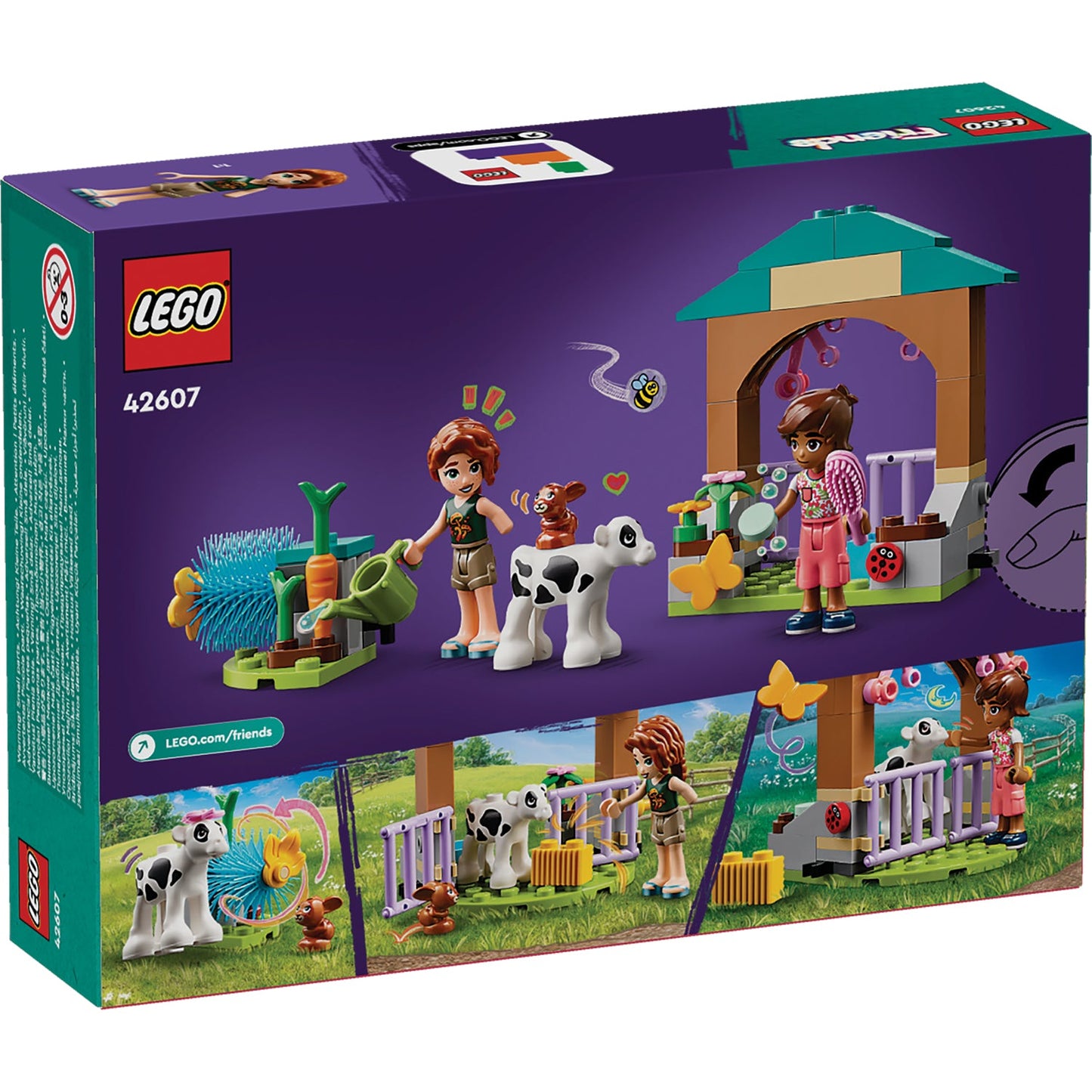 LEGO® Friends™ Autumn's Baby Cow Shed - Đồ Chơi Lắp Ráp Chuồng Bê Nông Trại - LEGO 42607 LEGO - ảnh 2 - Building Sets