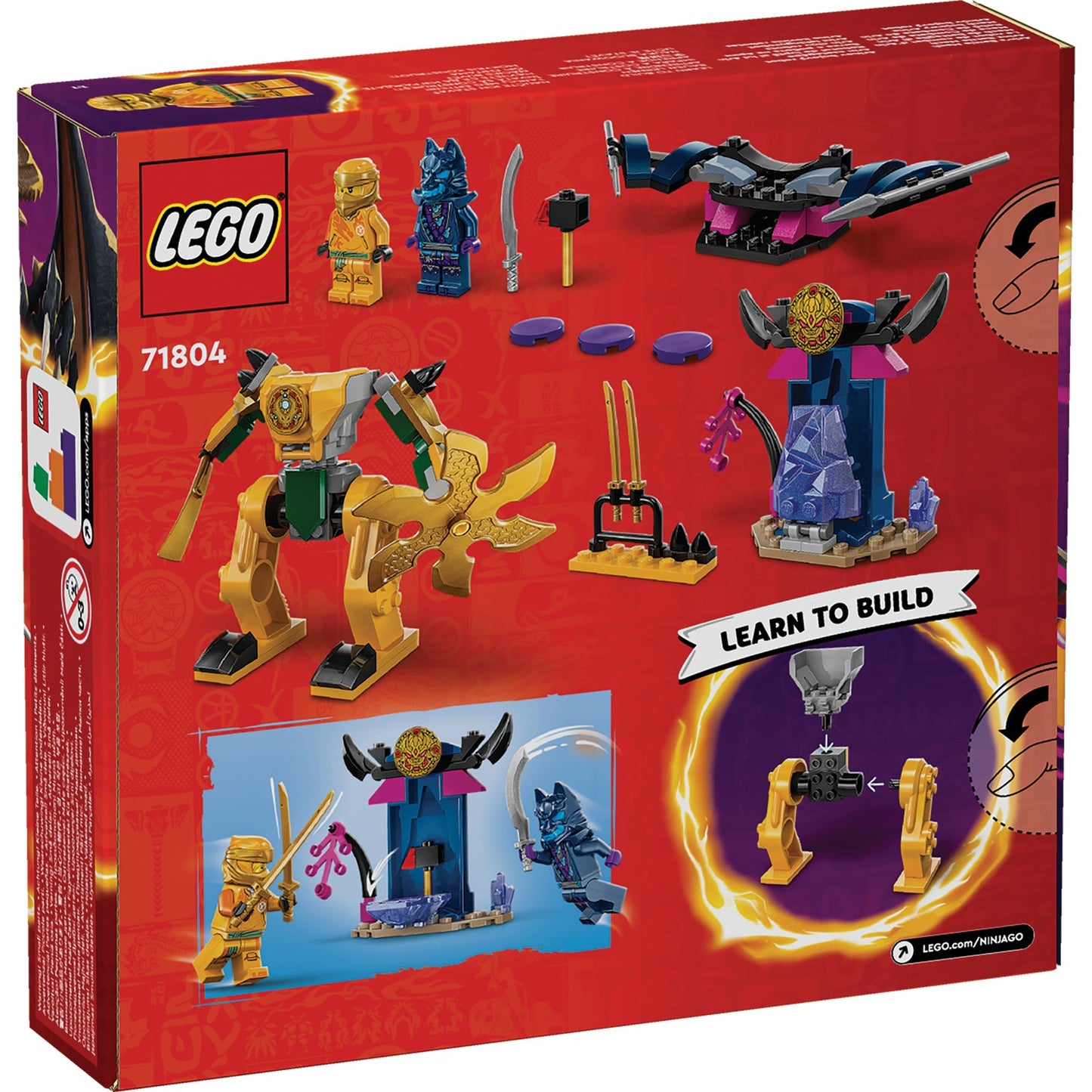LEGO® NINJAGO® Arin’s Battle Mech - Đồ Chơi Lắp Ráp Robot Ninja - LEGO 71804 LEGO - ảnh 3 - Lego