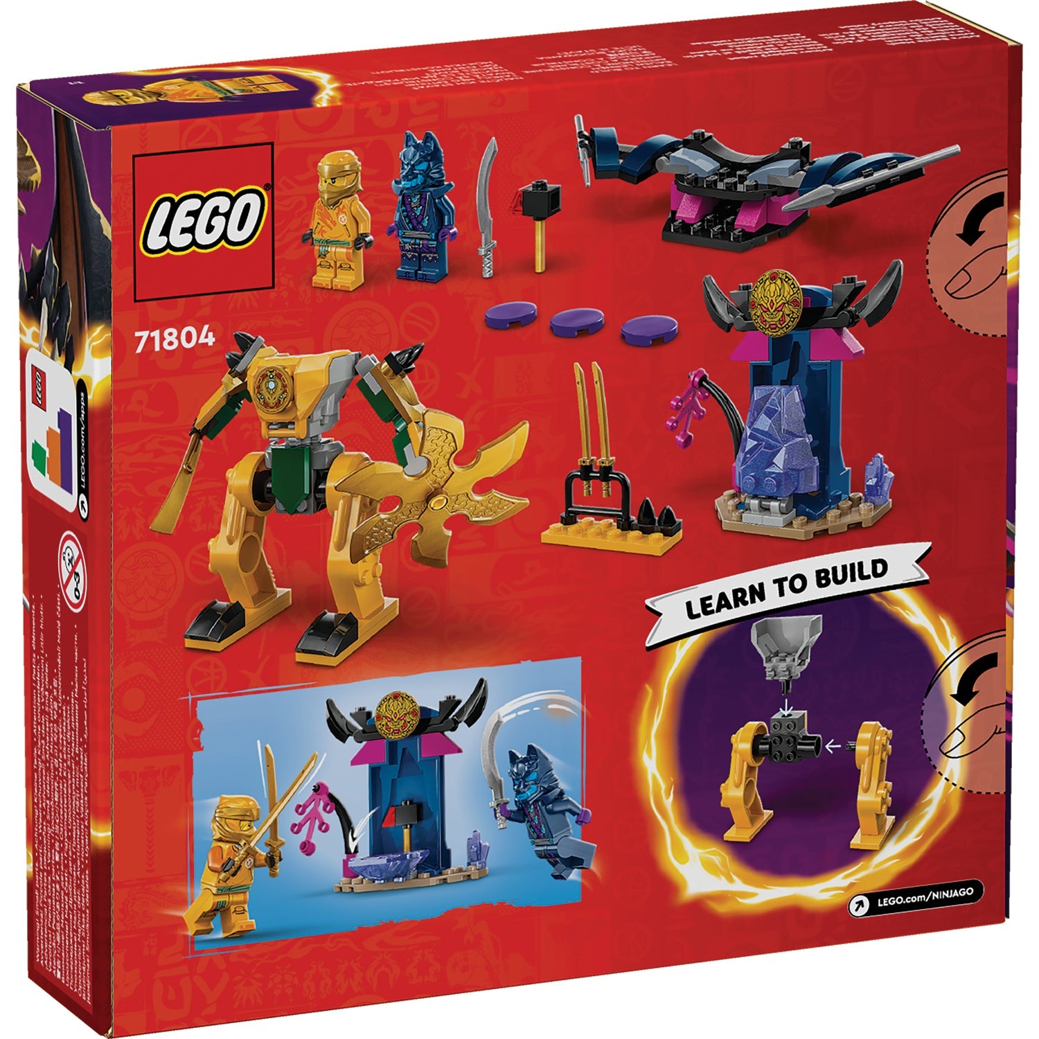 LEGO® NINJAGO® Arin’s Battle Mech - Đồ Chơi Lắp Ráp Robot Ninja - LEGO 71804 LEGO - ảnh 3 - Lego