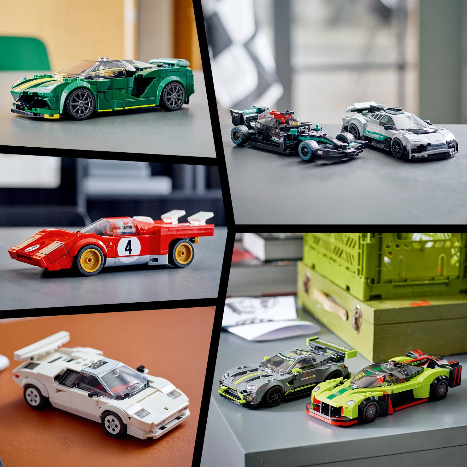 LEGO® Speed Champions Lamborghini Countach - Đồ Chơi Lắp Ráp Siêu Xe Thể Thao 76908 LEGO - ảnh 2 - Lego