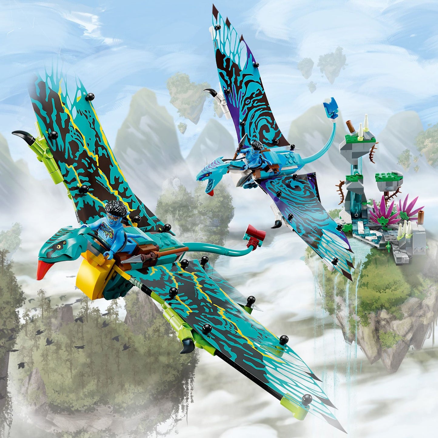 LEGO® Avatar™ Jake & Neytiri’s First Banshee Flight - Đồ chơi lắp ráp LEGO 75572 - Hình ảnh bổ sung 7