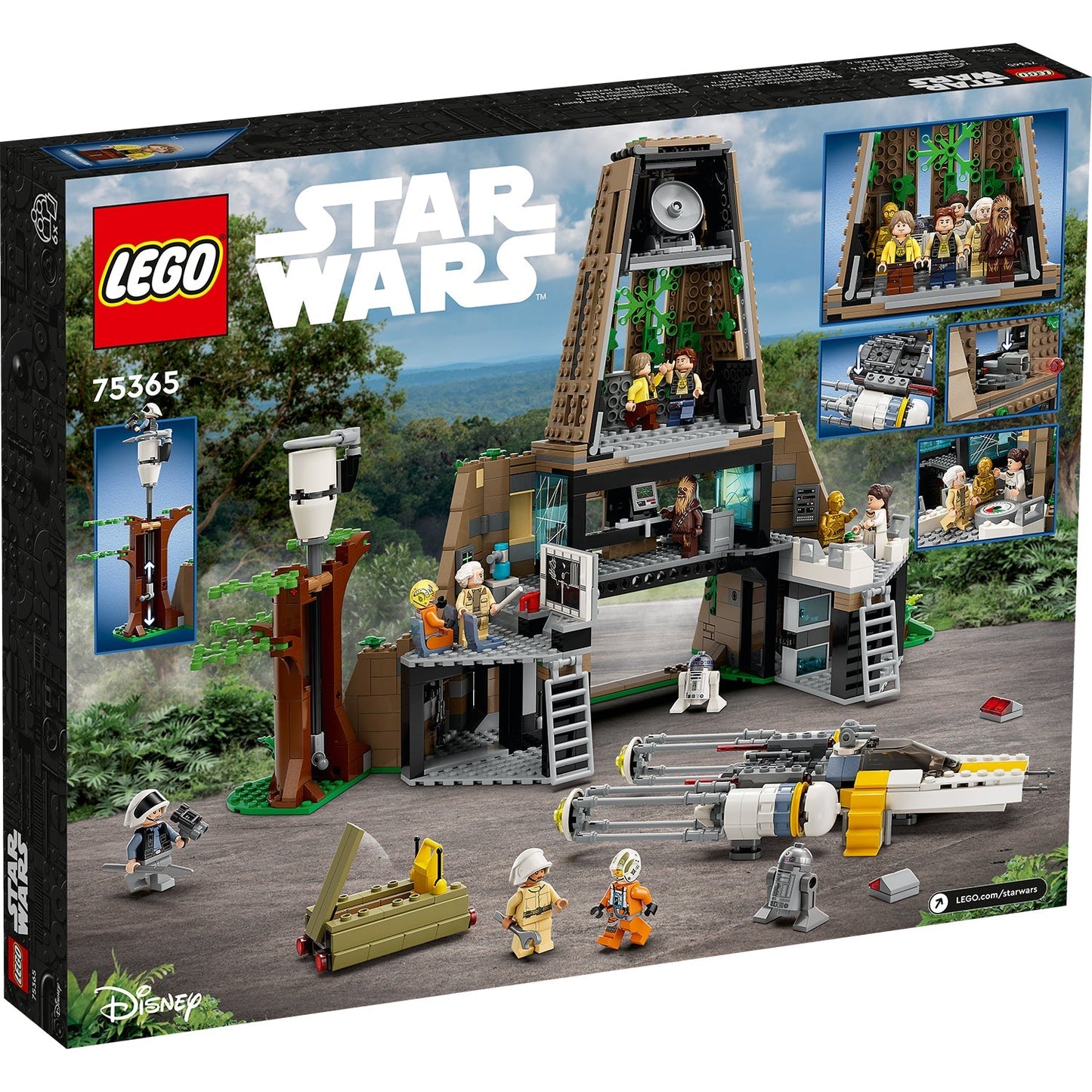 LEGO® Star Wars™ Yavin 4 Rebel Base Bộ Lắp Ráp Căn Cứ Quân Phản Loạn LEGO 75365 LEGO - ảnh 1 - LEGO Sets