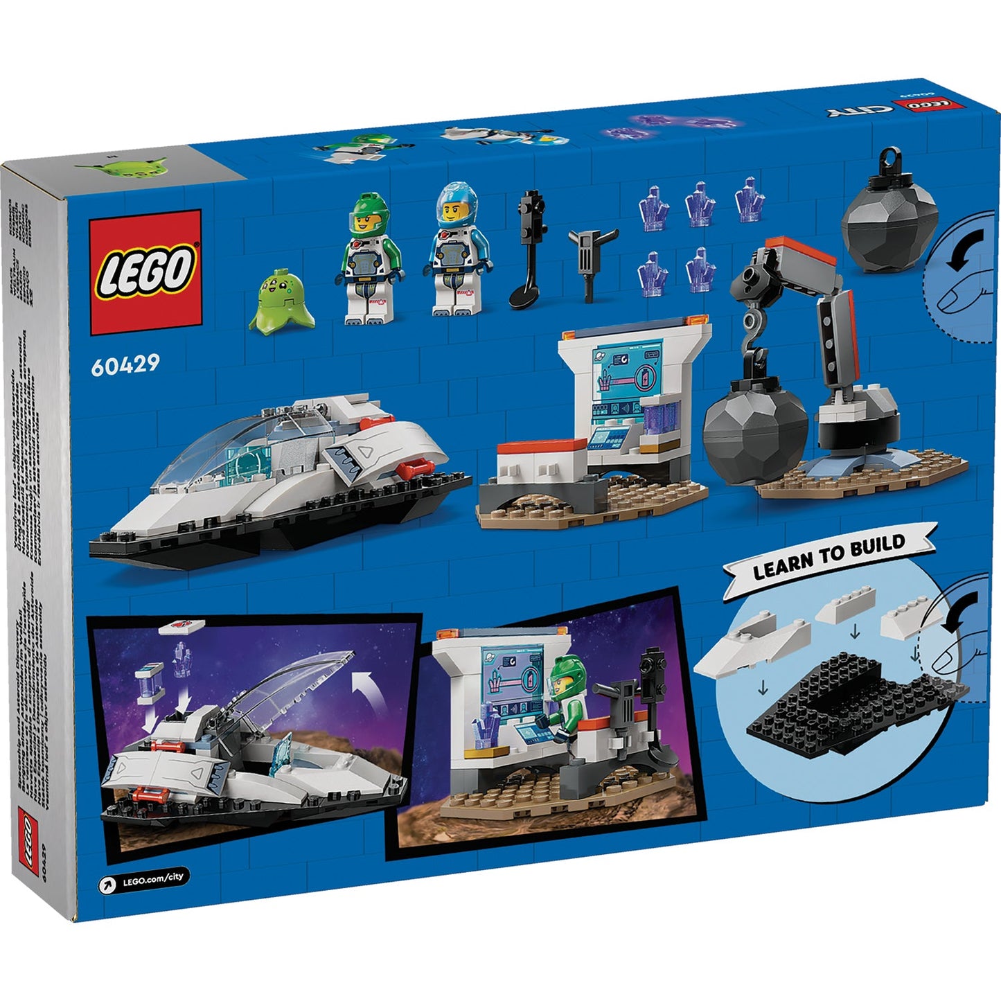 LEGO® City Spaceship and Asteroid Discovery - Bộ Đồ Chơi Khám Phá Không Gian Và Thiên Thạch - LEGO 60429 - Hình ảnh bổ sung 10