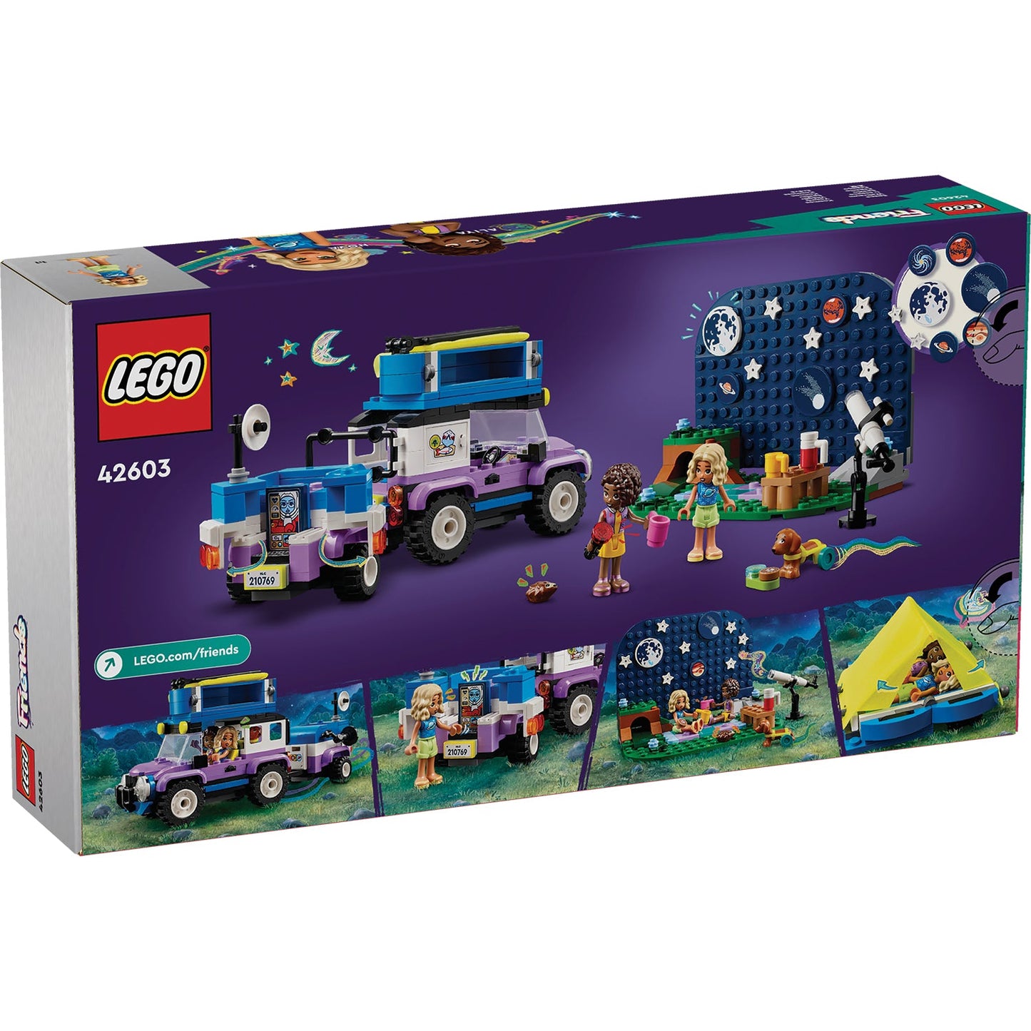 LEGO® Friends™ Stargazing Camping Vehicle - Xe Cắm Trại Ngắm Sao - LEGO 42603 LEGO - ảnh 4 - Lego