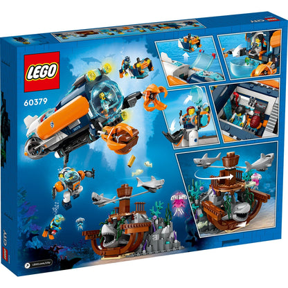 LEGO® City Deep-Sea Explorer Submarine - Tàu Ngầm Thám Hiểm Đại Dương LEGO 60379 LEGO - ảnh 5 - LEGO Sets