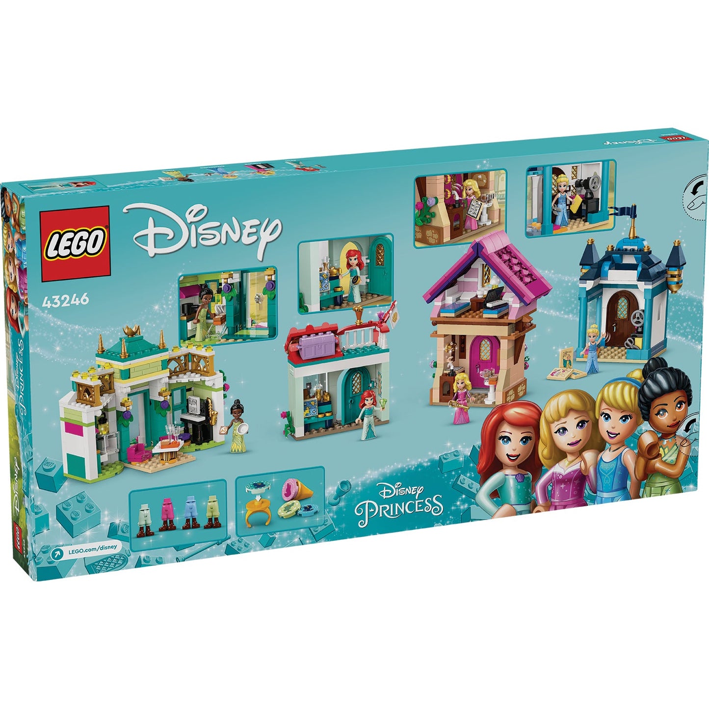 LEGO® Disney™ Disney Princess Market Adventure - Bộ Đồ Chơi Lắp Ráp Khu Chợ Công Chúa Disney (43246) LEGO - ảnh 4 - Lego