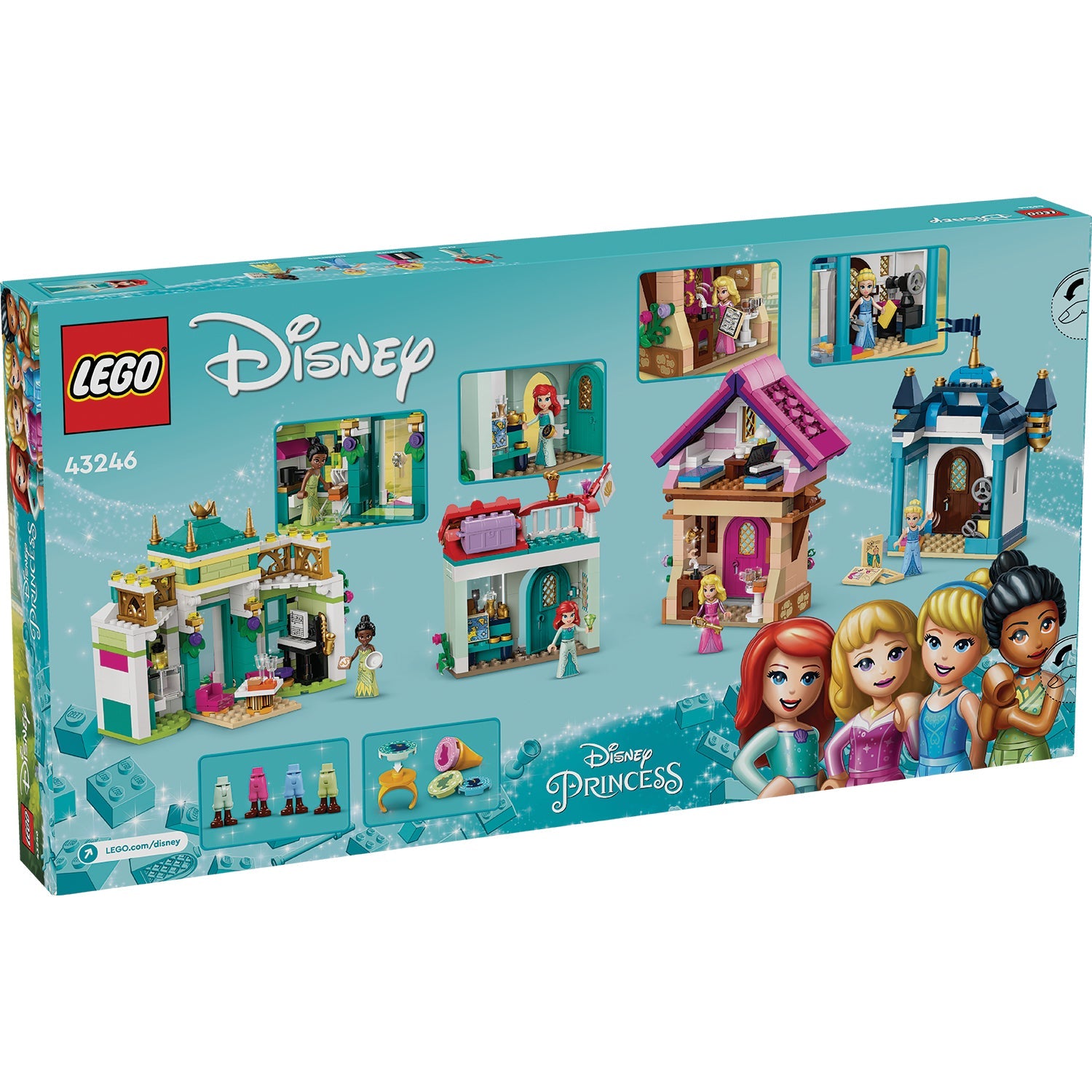 LEGO® Disney™ Disney Princess Market Adventure - Bộ Đồ Chơi Lắp Ráp Khu Chợ Công Chúa Disney (43246) LEGO - ảnh 4 - Lego