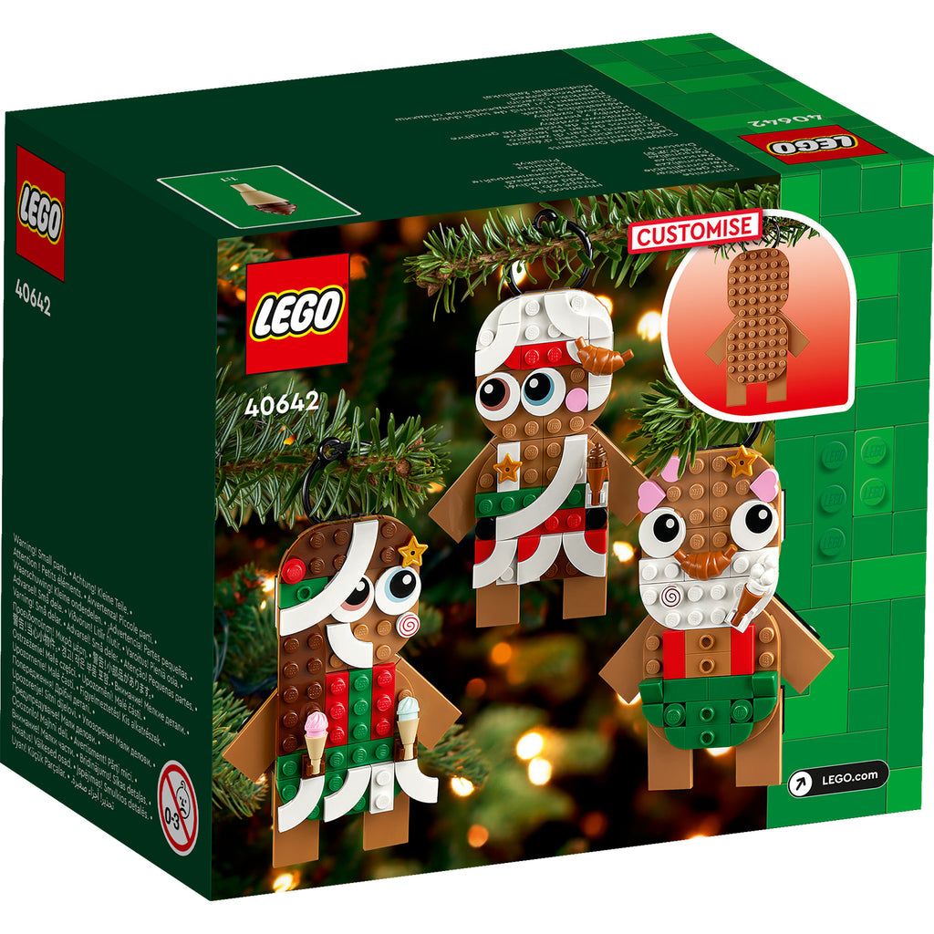 LEGO® Gingerbread Ornaments - Đồ Trang Trí Bánh Gừng Giáng Sinh - LEGO 40642 - Hình ảnh bổ sung 7