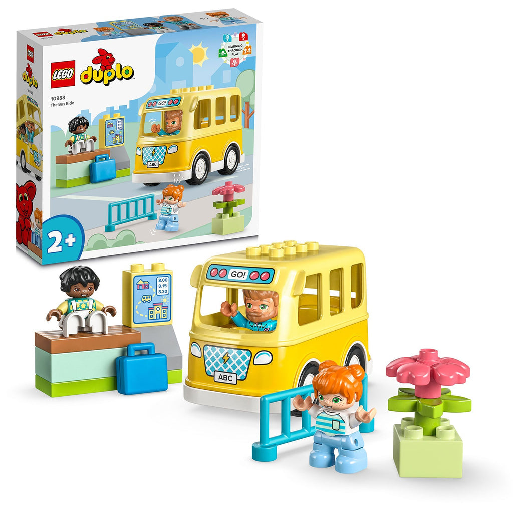 LEGO® DUPLO™ The Bus Ride - Đồ Chơi Xe Buýt Đi Học - LEGO 10988 LEGO - ảnh 2 - LEGO DUPLO