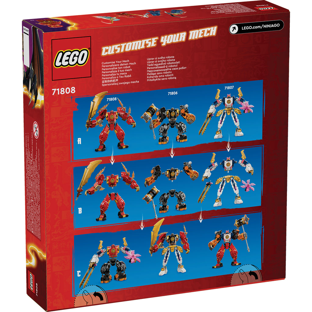 LEGO® NINJAGO® Kai's Elemental Fire Mech - Chiến Giáp Hỏa Long - LEGO 71808 LEGO - ảnh 2 - Building Sets