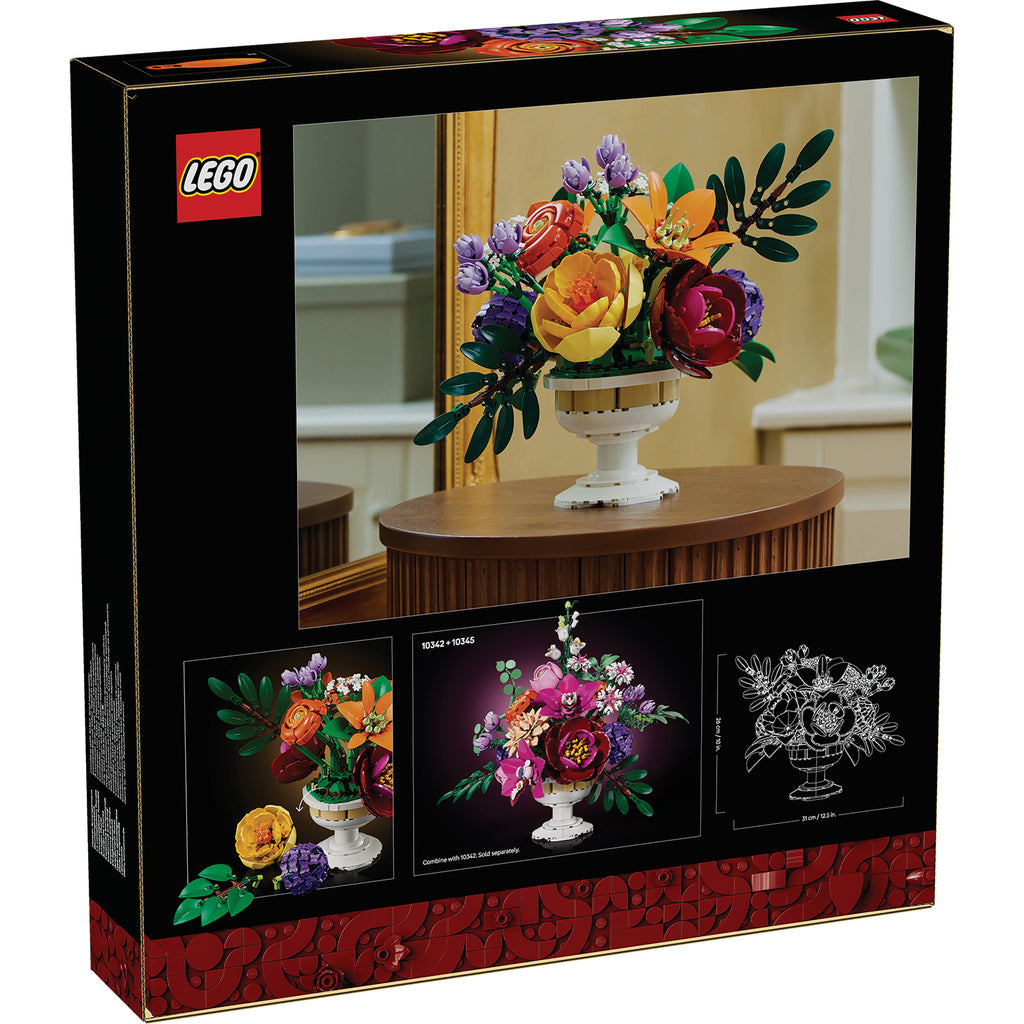 LEGO® Botanicals Flower Arrangement - Bộ Lắp Ráp Bình Hoa Nghệ Thuật - LEGO 10345 LEGO - Building Sets