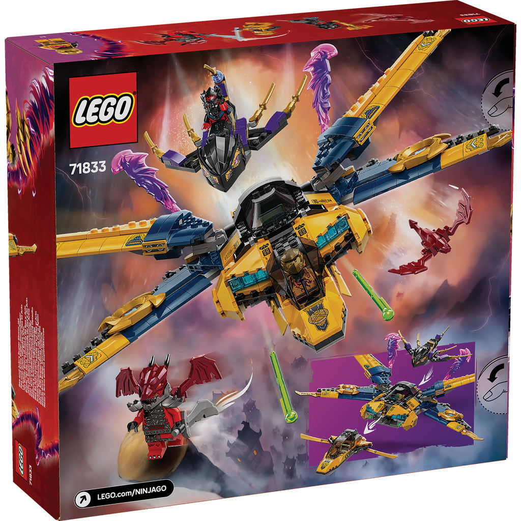 LEGO® NINJAGO® Ras and Arin’s Super Storm Jet - Bộ Lắp Ráp Siêu Phi Cơ Bão Tố 71833 LEGO - ảnh 3 - LEGO NINJAGO