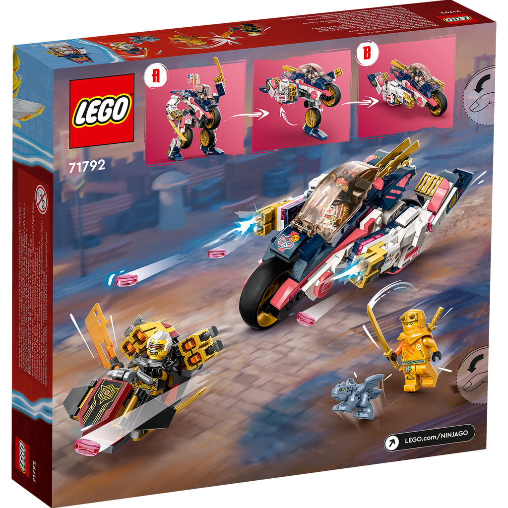 LEGO® NINJAGO® Sora’s Transforming Mech Bike Racer - Chiến Giáp Biến Hình Thành Xe Đua Ninja - LEGO 71792 LEGO - LEGO