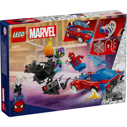 LEGO® Marvel Spider-Man Race Car & Venom Green Goblin - Xe Đua Người Nhện & Venom Green Goblin - LEGO 76279 LEGO - ảnh 2 - Bu