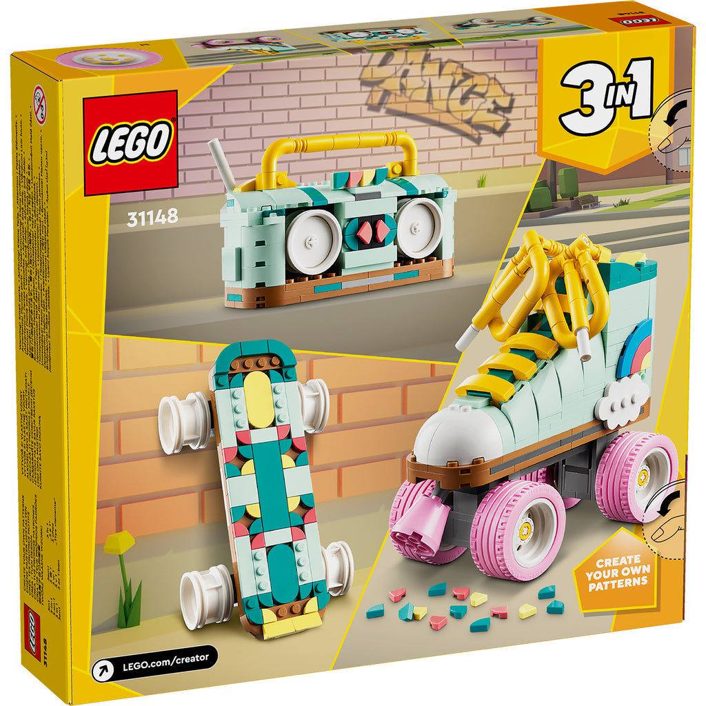 LEGO® Creator 3-in-1 Retro Roller Skate - Đồ Chơi Lắp Ráp 3 Trong 1 - LEGO 31148 LEGO - ảnh 2 - LEGO