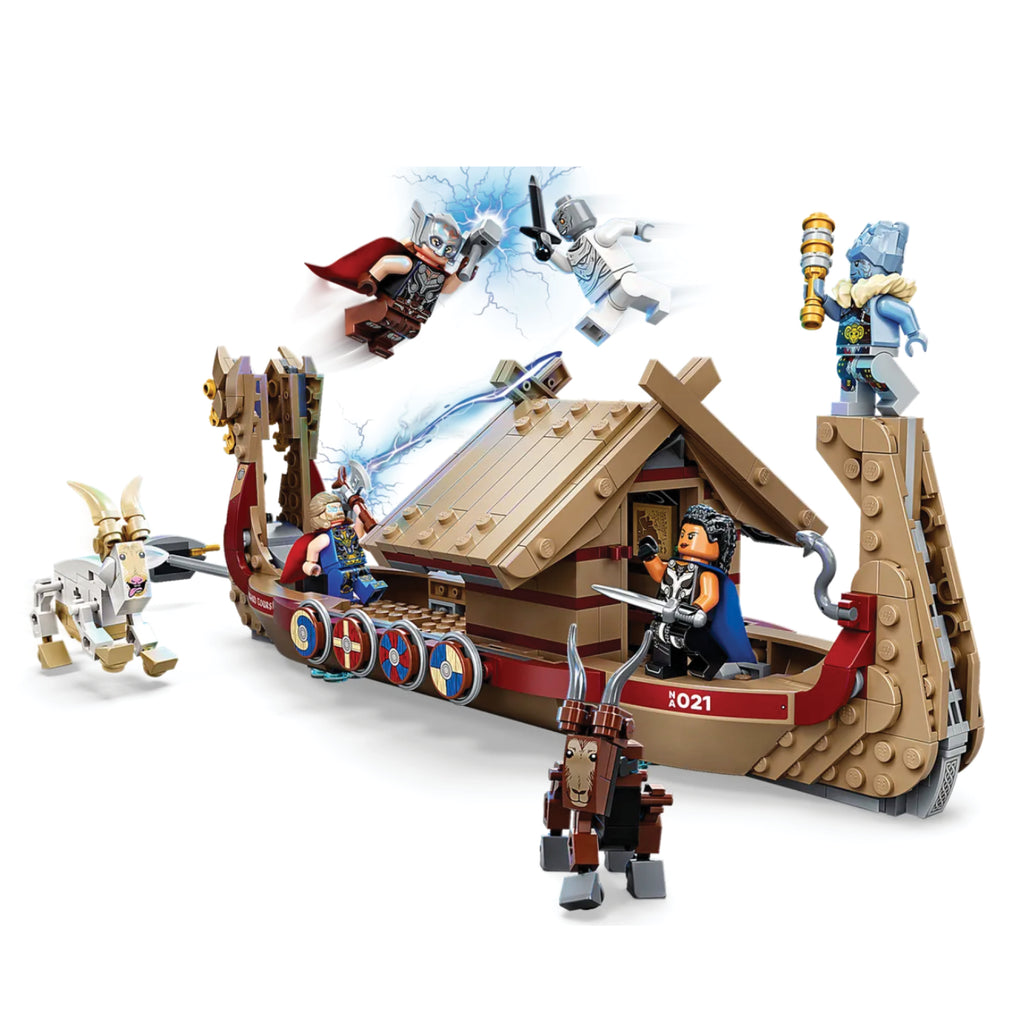 LEGO® Marvel The Goat Boat - Mô Hình Chiến Thuyền Viking Thor - LEGO 76208 - Hình ảnh bổ sung 6