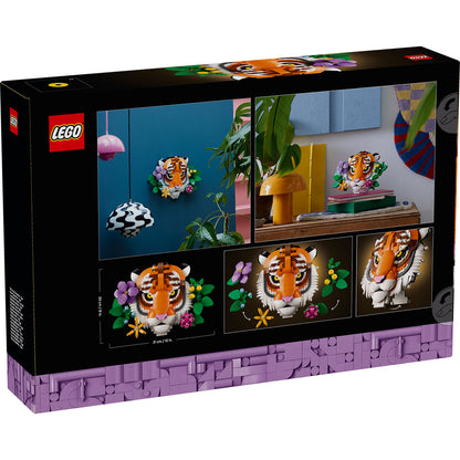 LEGO® Art: The Fauna Collection - Tiger - Mô Hình Lắp Ráp Tranh Nghệ Thuật 3D Hình Hổ - LEGO 31217
