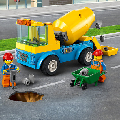 LEGO® City Cement Mixer Truck - Xe Trộn Bê Tông Chính Hãng - LEGO 60325 LEGO - ảnh 2 - LEGO City Construction