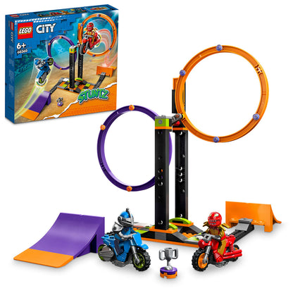 LEGO® City Spinning Stunt Challenge - Bộ Đồ Chơi Thử Thách Nhào Lộn - LEGO 60360 LEGO - ảnh 3 - LEGO City Stuntz