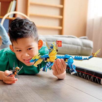 LEGO® NINJAGO® Jay’s Thunder Dragon EVO - Đồ Chơi Lắp Ráp Rồng Sấm Sét - LEGO 71760 - Góc nhìn khác 3