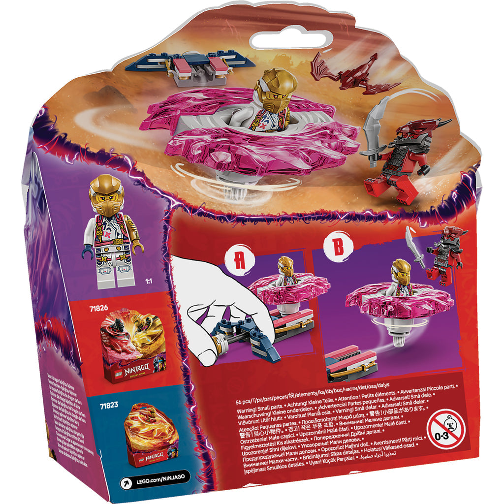 LEGO® NINJAGO® Sora’s Dragon Spinjitzu Spinner - Đồ chơi lắp ráp Con quay Spinjitzu Rồng của Sora (71824) LEGO - ảnh 2 - LEGO