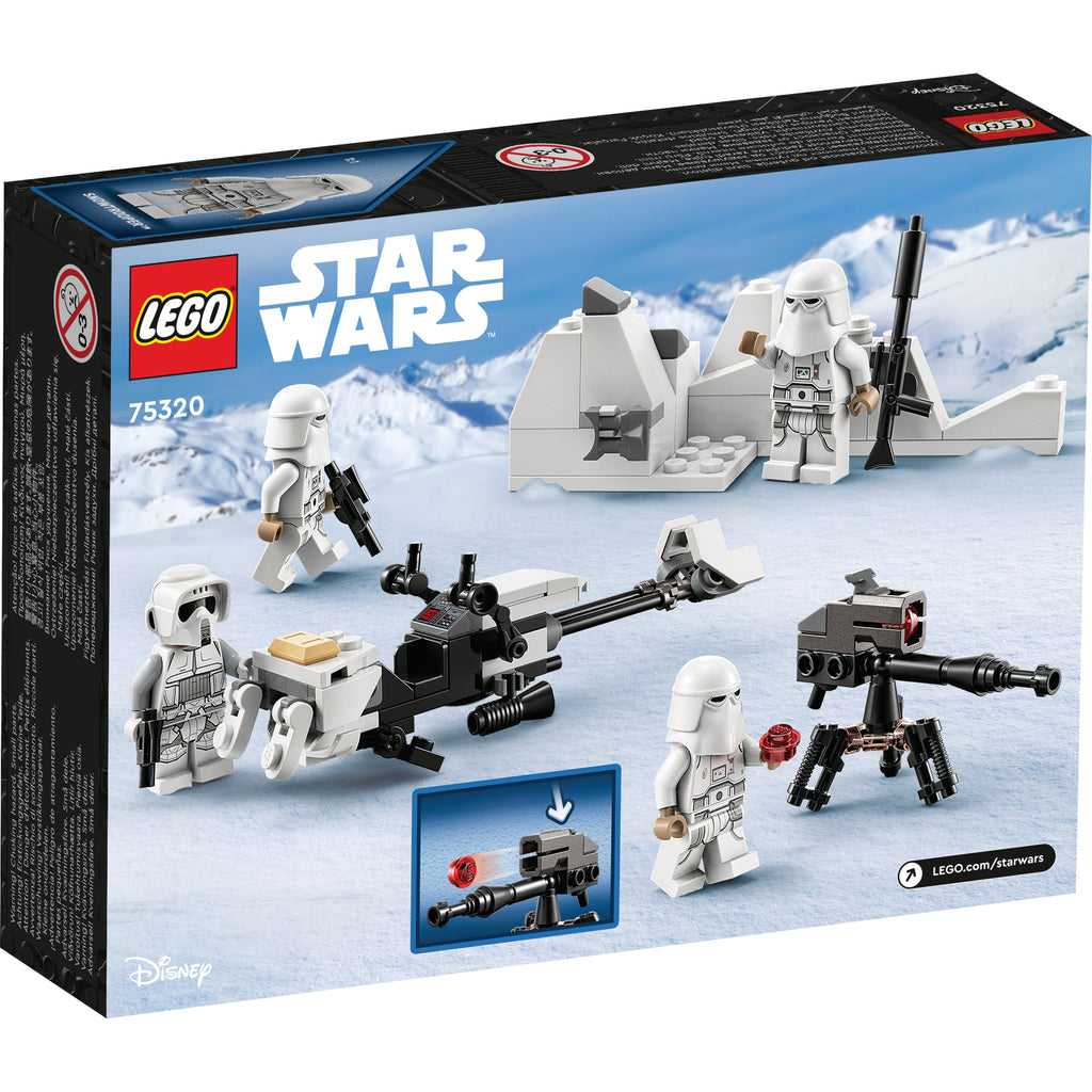 LEGO® Star Wars™ Snowtrooper Battle Pack - Đồ Chơi Lắp Ráp Trận Chiến Tuyết Hoth - LEGO 75320 LEGO - ảnh 4 - LEGO Sets