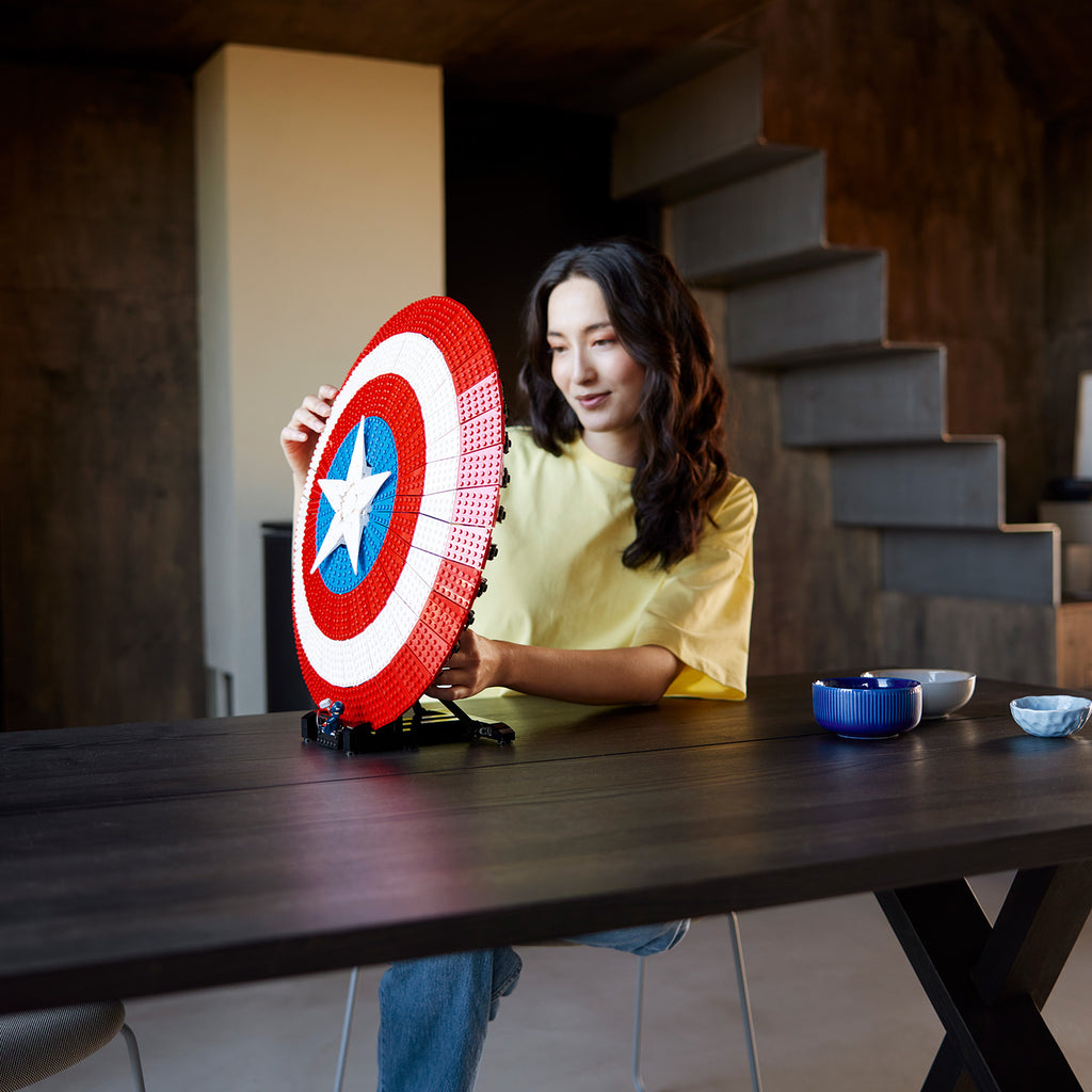 LEGO® Marvel Captain America’s Shield - Mô hình Khiên Captain America - LEGO 76262