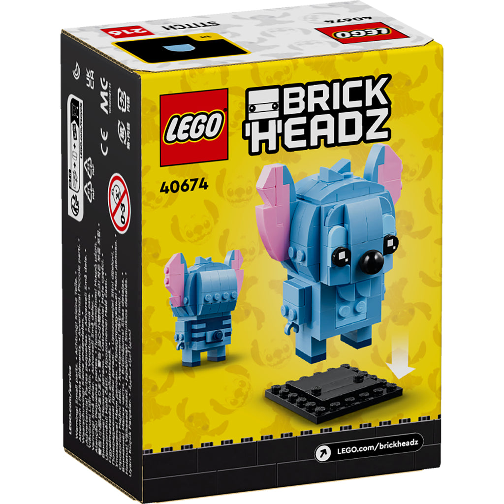 LEGO® BrickHeadz™ Stitch - Mô hình lắp ráp nhân vật Disney (40674) - Hình ảnh bổ sung 6