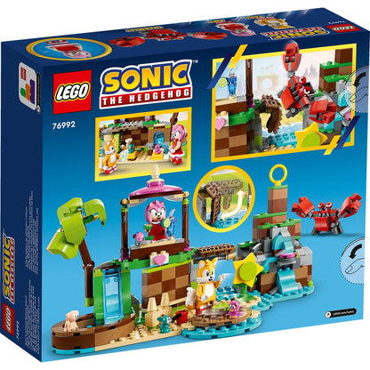 LEGO® Sonic the Hedgehog™ Amy's Animal Rescue Island - Đồ Chơi Lắp Ráp Đảo Cứu Hộ Động Vật Amy (76992) - LEGO