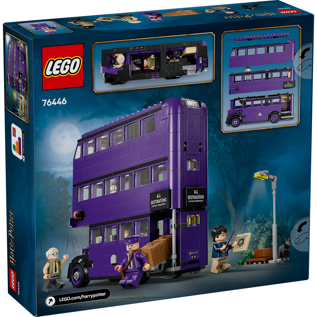 LEGO® Harry Potter™ Knight Bus™ Adventure - Đồ Chơi Lắp Ráp Xe Buýt Hiệp Sĩ LEGO 76446