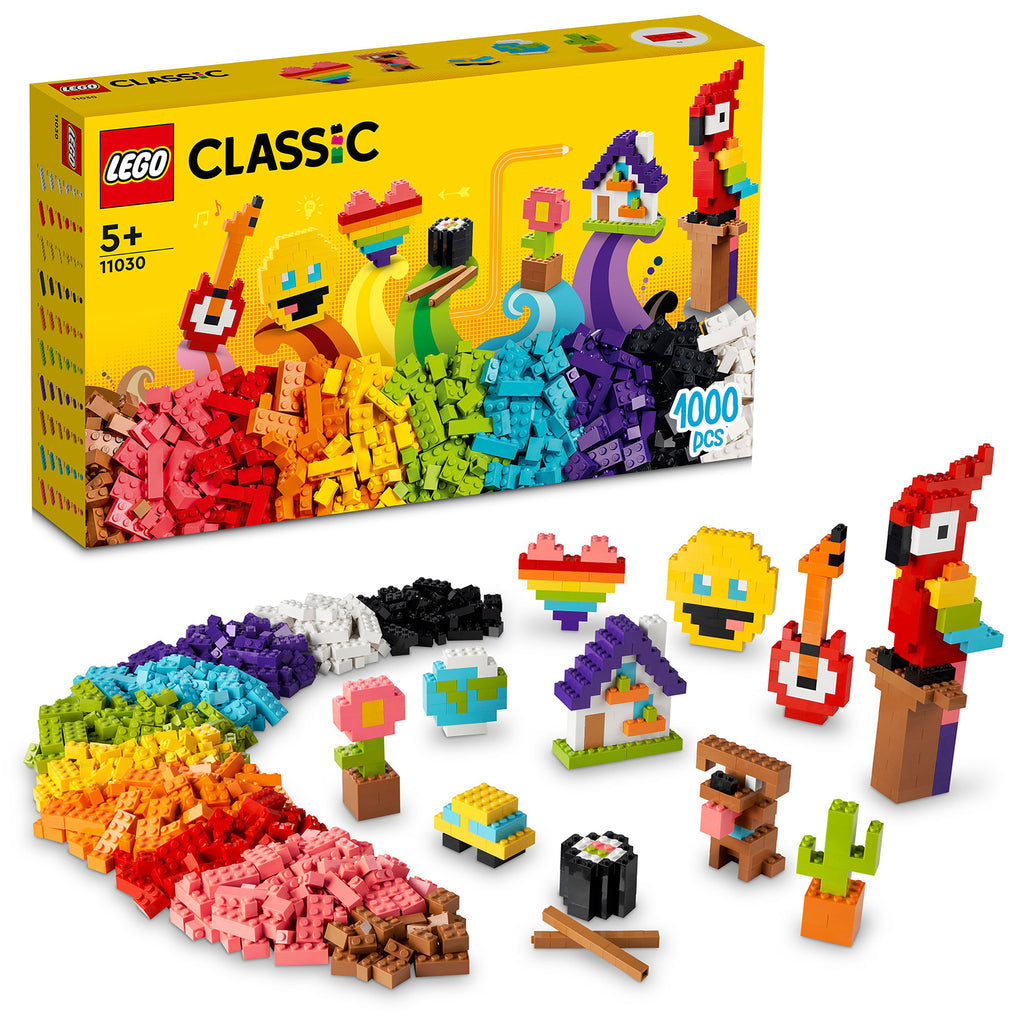 LEGO® Classic Lots of Bricks - Bộ Đồ Chơi Lắp Ráp 1000 Chi Tiết - LEGO 11030 LEGO - ảnh 2 - Lego